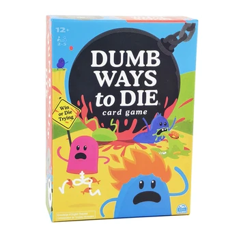 Dumb Ways to Die Card Game Fun Family Party Games by Spin Master Perfect for College Birthdays and Gatherings