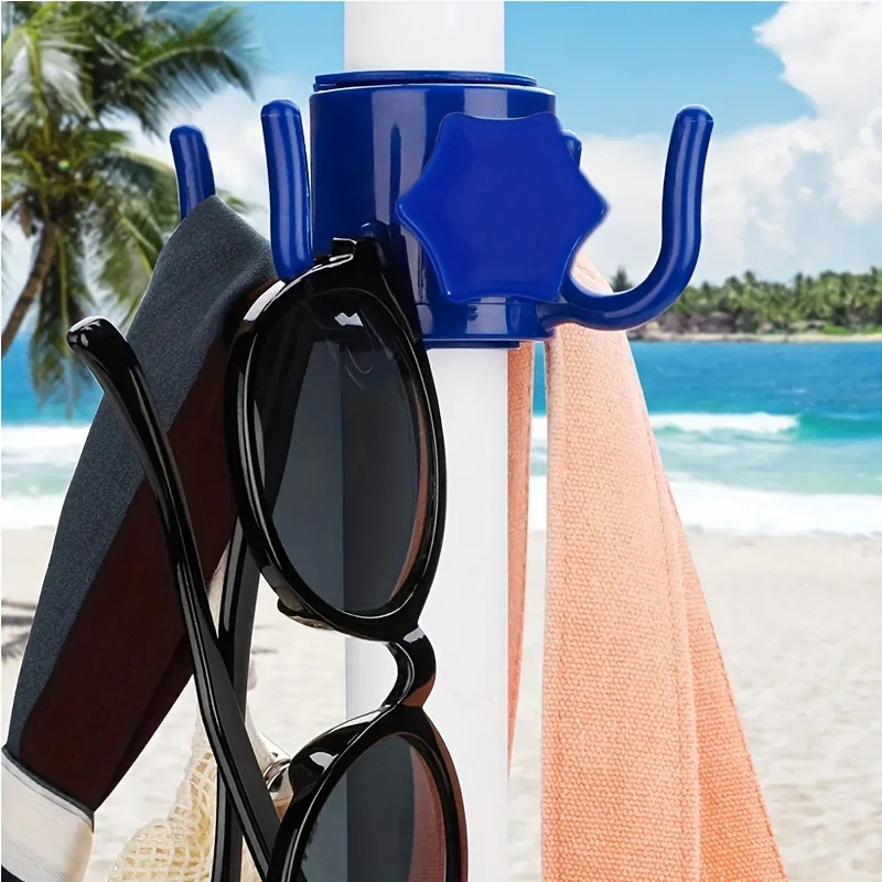 Beach Umbrella Hooks for Towels Bags Hats Tent Accessories