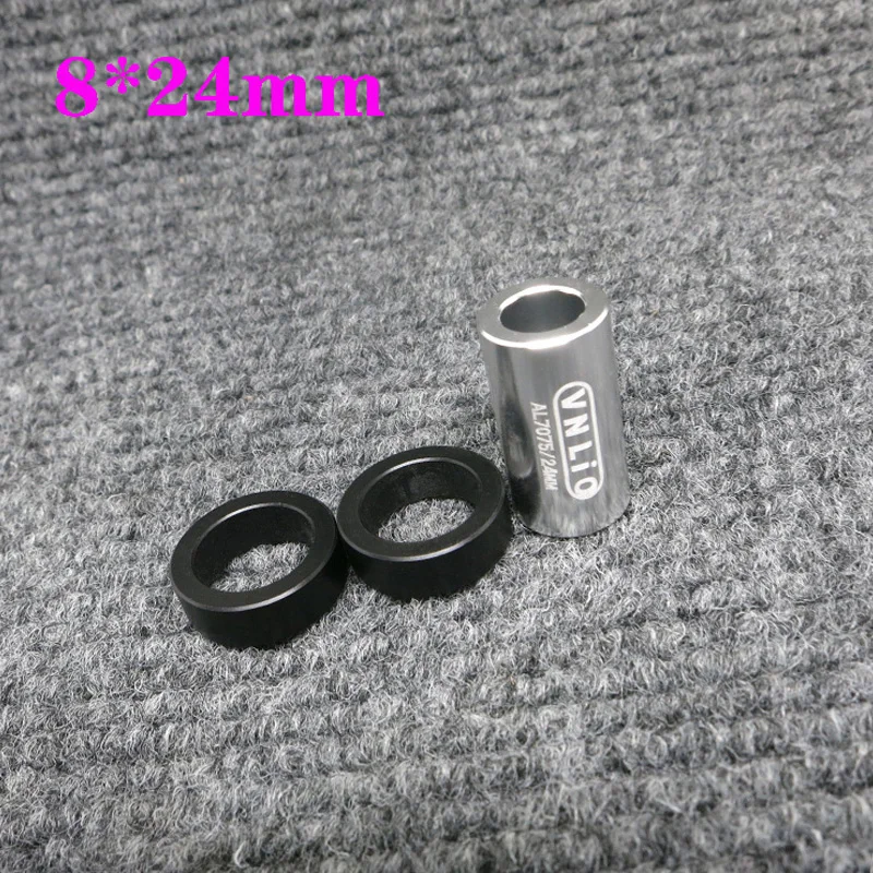 VNlio 산악 자전거 리어 쇼크 업소버 터닝 포인트 부싱 외경 12.7 내경 8 쇼크 업소버 22 24 32 44mm