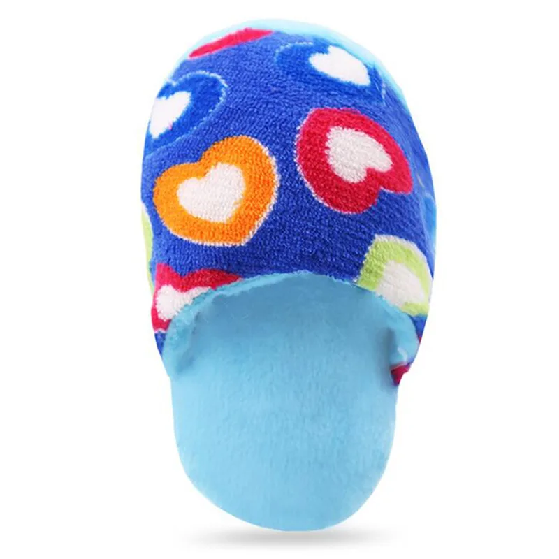 Pet Toys Squeaker Plush Slipper Shaped Puppy Dog Sound Chew Play Toys for Dog Cats Funny Dog Products Outdoor Training Toy 6