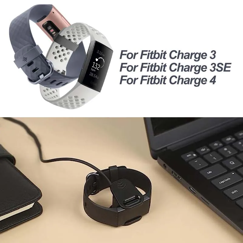 Fitbit Charge 3/Charge 4  ̺, Fitbit Charge 3/4 HR ũ ũ   ü USB  ڵ