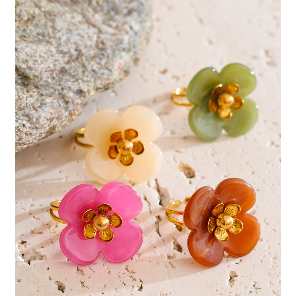 Yhpup Y2K Adjustable Ring Women