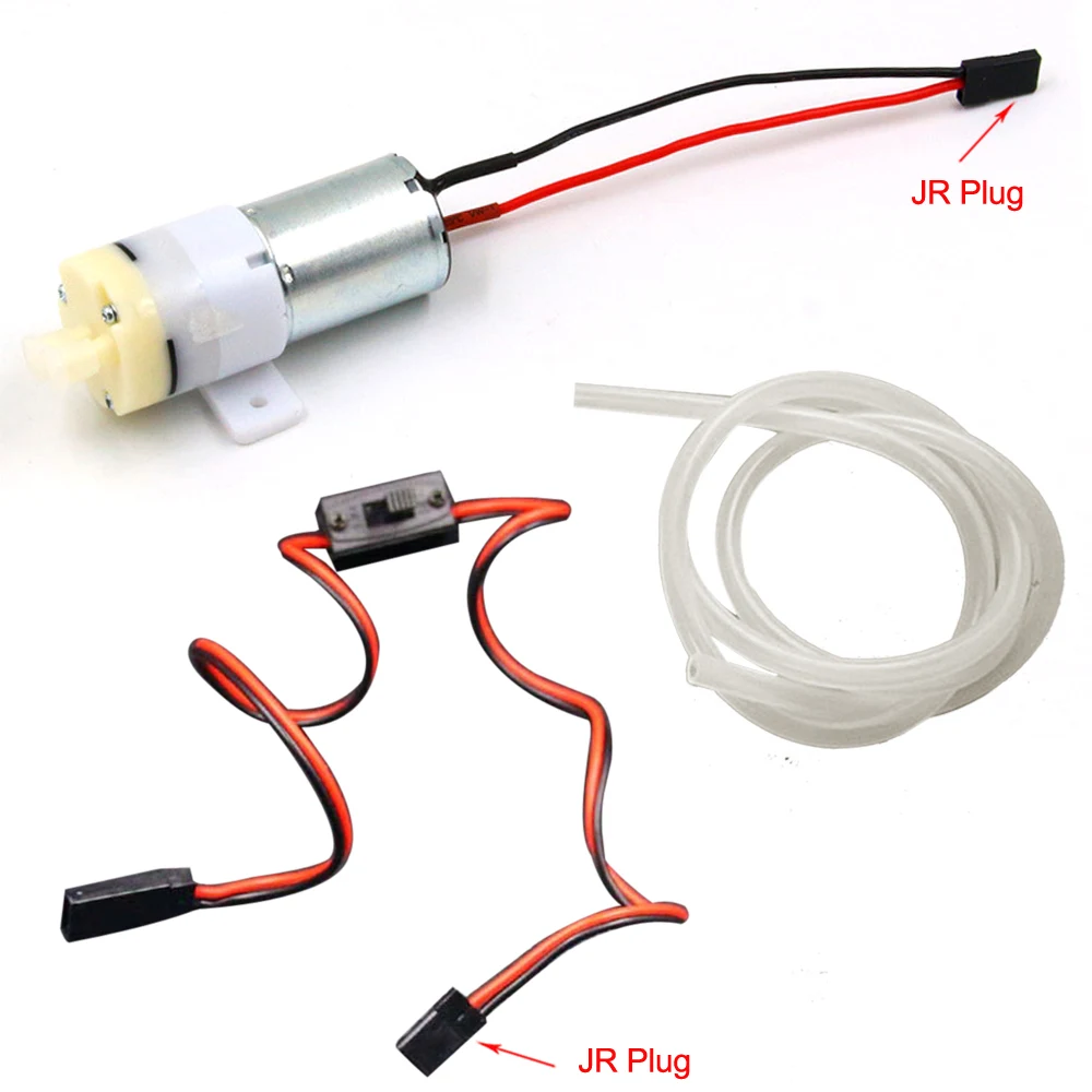 Pompe RC 370 avec faisceau de câbles et interrupteurs JST/JR, étanchéité assurée