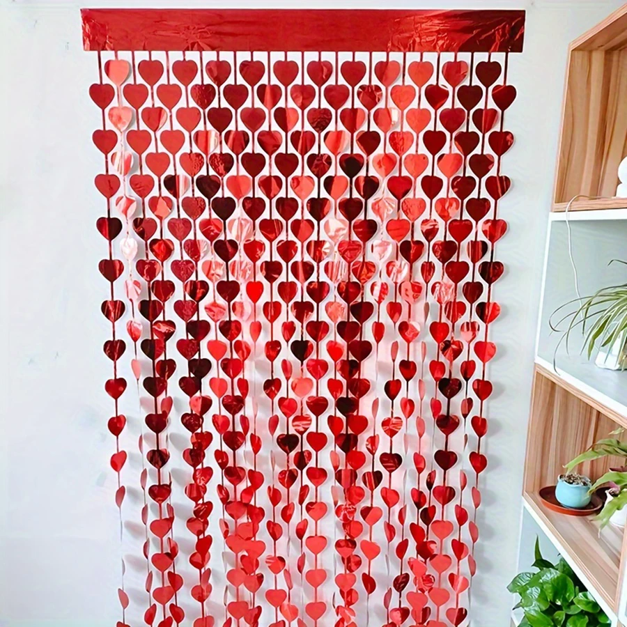 Romantic Celebration Curtain Backdrop