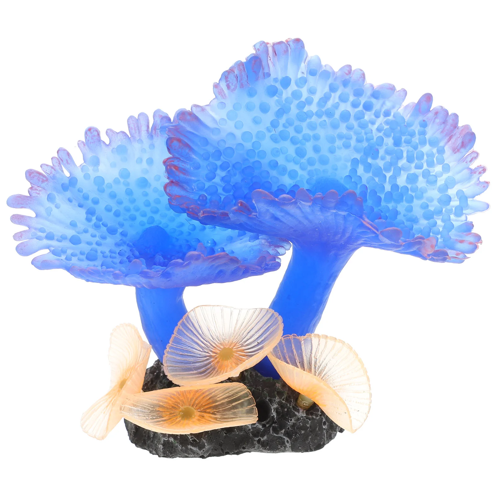

Ornament Aquarium Landscaping Coral Figurine Accessories Sculpture Silicone Tabletop Decor