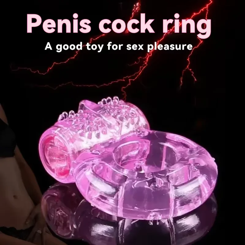 Vibrating Silicone Cock Ring 6
