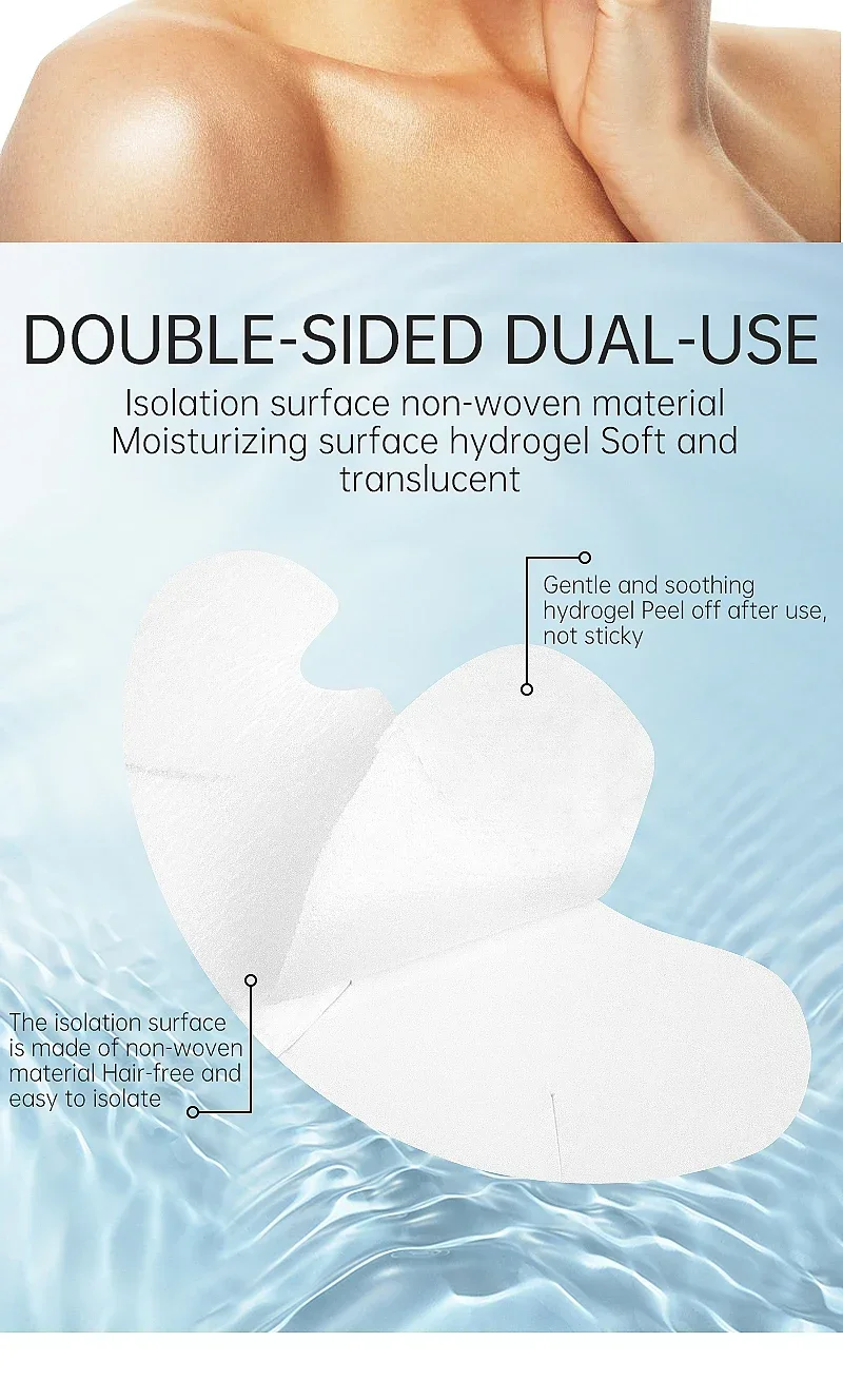 Eye Patches Eyelash Extension Under Eye Pads Makeup Lashes Patch Tip Stickers Pads For Eyelash Extension Supplies 50Pairs eyelash patch eyelash pads eyelash patches eye patches eyelash extension supplies