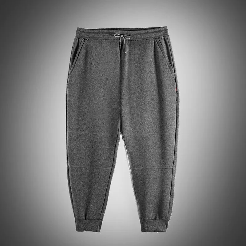15XL 가을 봄 남성 캐주얼 운동복 스포츠 바지 플러스 사이즈 10XL 12XL 14XL 9XL 특대 탄성 바지 대형 210KG