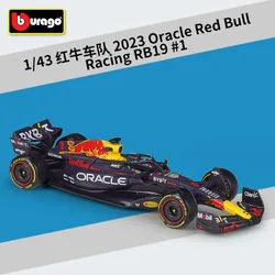 Bburago 1:43 Alfa Romeo F1 Racing Car Alloy Model Collection (RB19 1)