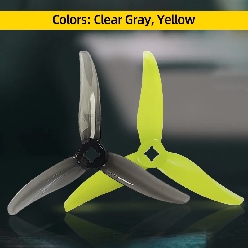 Gemfan 허리케인 3525 RC FPV 프리스타일 레이싱 3.5 인치 이쑤시개 드론용 3 블레이드 프로펠러 CW/CCW PC 소품, 3.5x2.5x3, 12 쌍, 16 쌍