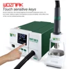 Original BST-863 Lead-free Hot Air Rework Station Soldering Touch Screen LCD 1200W 220V For Phone CPU PCB Windmill Stand 2