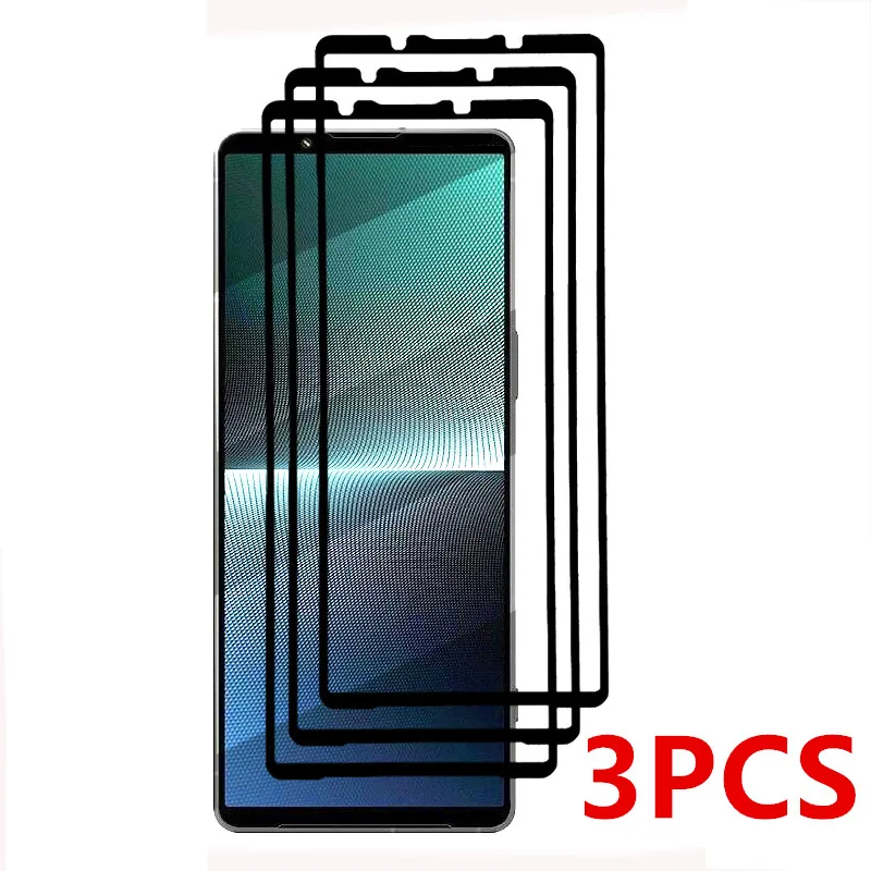 3-Pack Premium Tempered Glass Screen Protectors - Front Glass Film, 9H Hardness