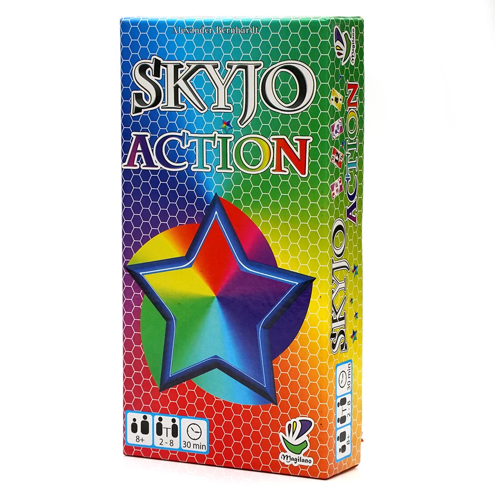 Skyjo Card Game and Skyjo Action for 2 to 8 Players card games