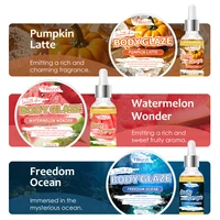 Combinaison de glaçage pour le corps et d'huile pour le corps, diverses saveurs, Lotion pour le corps hydratante et hydratante Non grasse, Massage 5