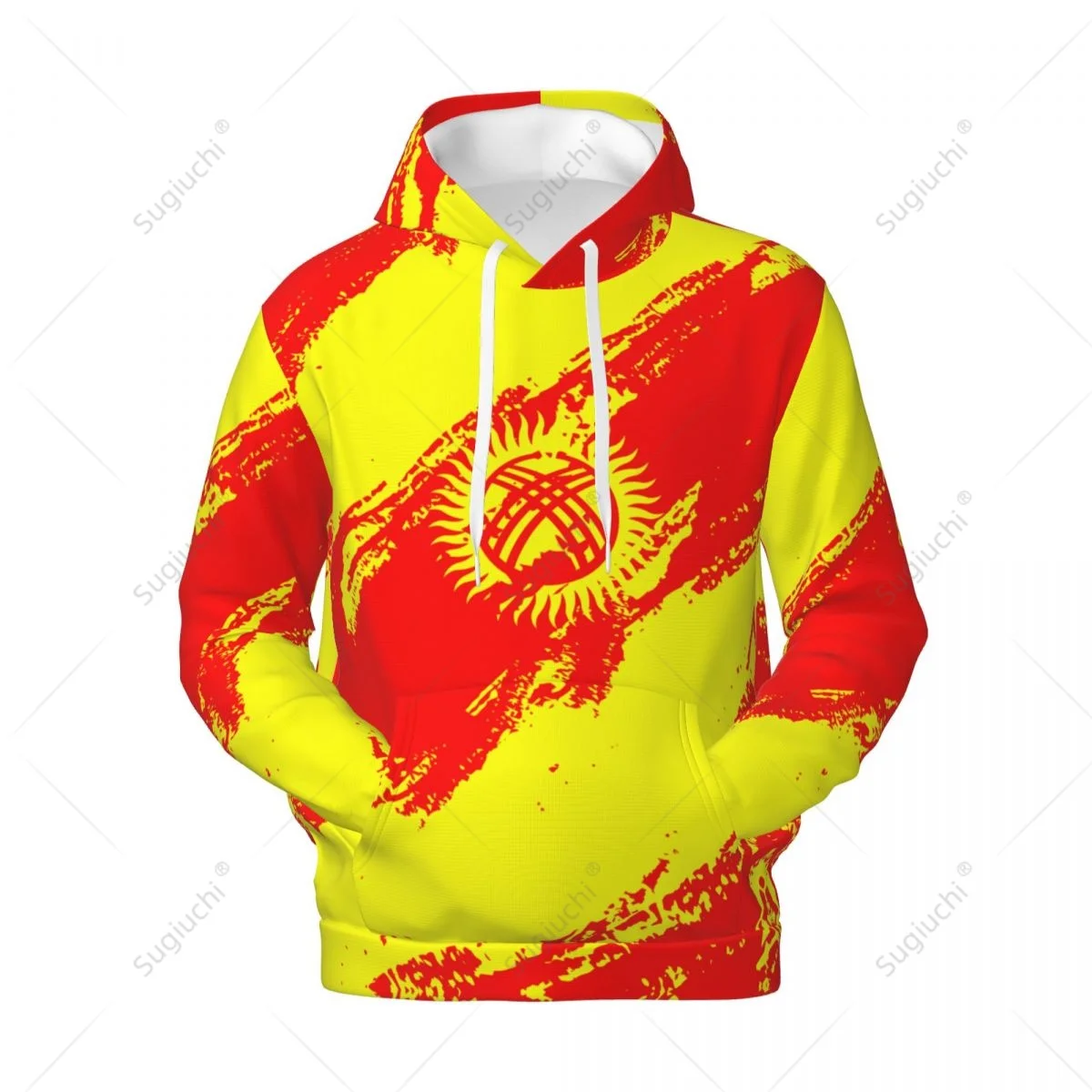 

Unisex Kyrgyzstan Flag Color Hoodie 3D Men Women Harajuku Sweatshirt Pullover Hoodies Polyester Casual