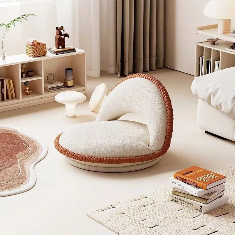 Foldable Seat Cushion X&D Lazy Bed Sofa Bay Window Backrest Tatami Living Room Balcony Single Seat Cushion Bedroom Foldable Seat