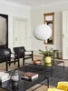 Silk LED Pendant Lamp Denmark Designer Modern Hanging Light for Living Room Hotel Restaurant Factory Direct High-End Home Decor 4