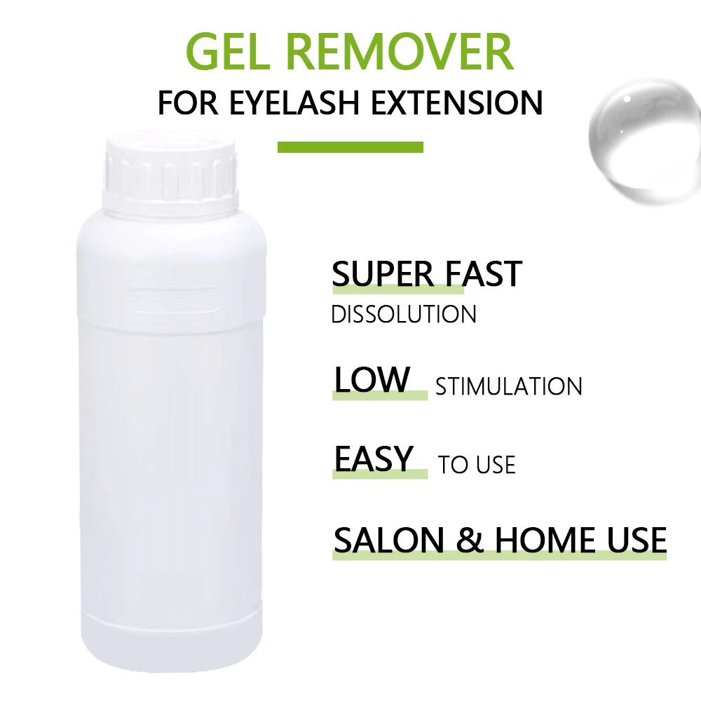 500g Liquid Remover for Eyelash Extensions And Eyebrow Glue Original Korea False Lash Removal Liquid Beauty Health Makeup Tools 5