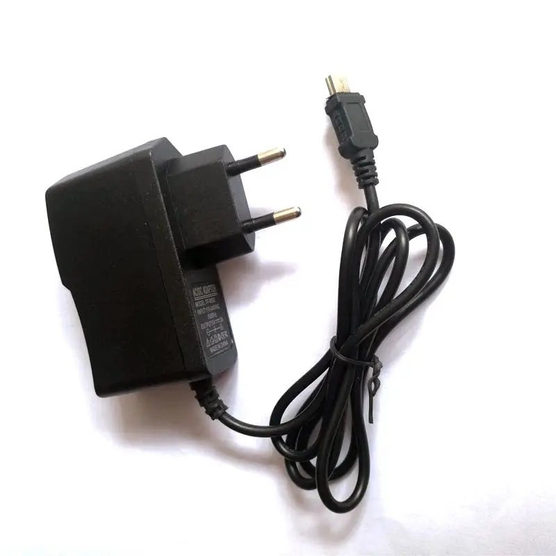 5V 2A Mini USB Port Charger Power Adapter for Tablet PC Freelander Q20 Onda Vi10 AC 100V-240V Power Supply