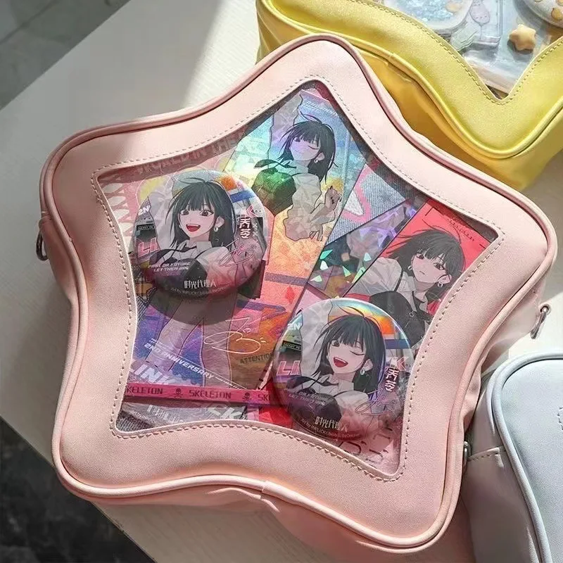 Original Cute Kawaii Ita Bag Anime Five Pointed Star Two-dimensional Crossbody Bag Street Fashion Ulzzang Shoulder Bag 6