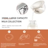 Wearable Electric Electric Breast Pump Invisible Hands Free Portable Integrated Breast Pump 24MM 3 Modes 9 Levels of Suction 4