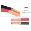 46.5CM Genuine COW LEATHER Leather Whip Handwork Make Ancient Wooden Handle,Riding Crop Party Flogger Whip 6