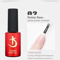 KODI JYJ Latest Thick Nail Base Coat 7ml Gel Varnish for Nail Manicure Semipermanent Rubber Base and Top Gel Nail Polish Gellak 2