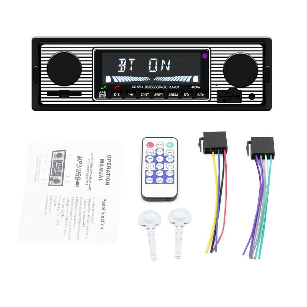 

Автомагнитола, радио, цифровой медиа-ресивер, Am Fm с Mp3 Player-SX-5513
