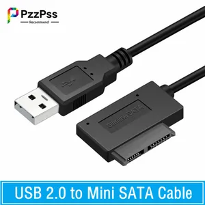 Кабель-переходник PzzPss USB 2,0 на Mini Sata II 7 + 6, 13pin