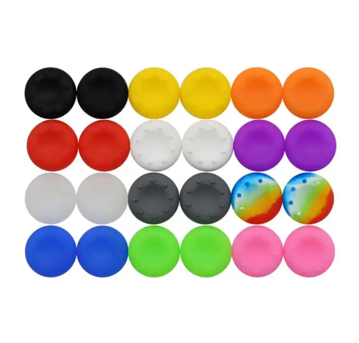 

Rubber Silicone Analog Thumb Stick Grips Cover for PlayStation 4 PS4 Pro Slim for XBox One Elite X S Controller Thumbsticks Cap
