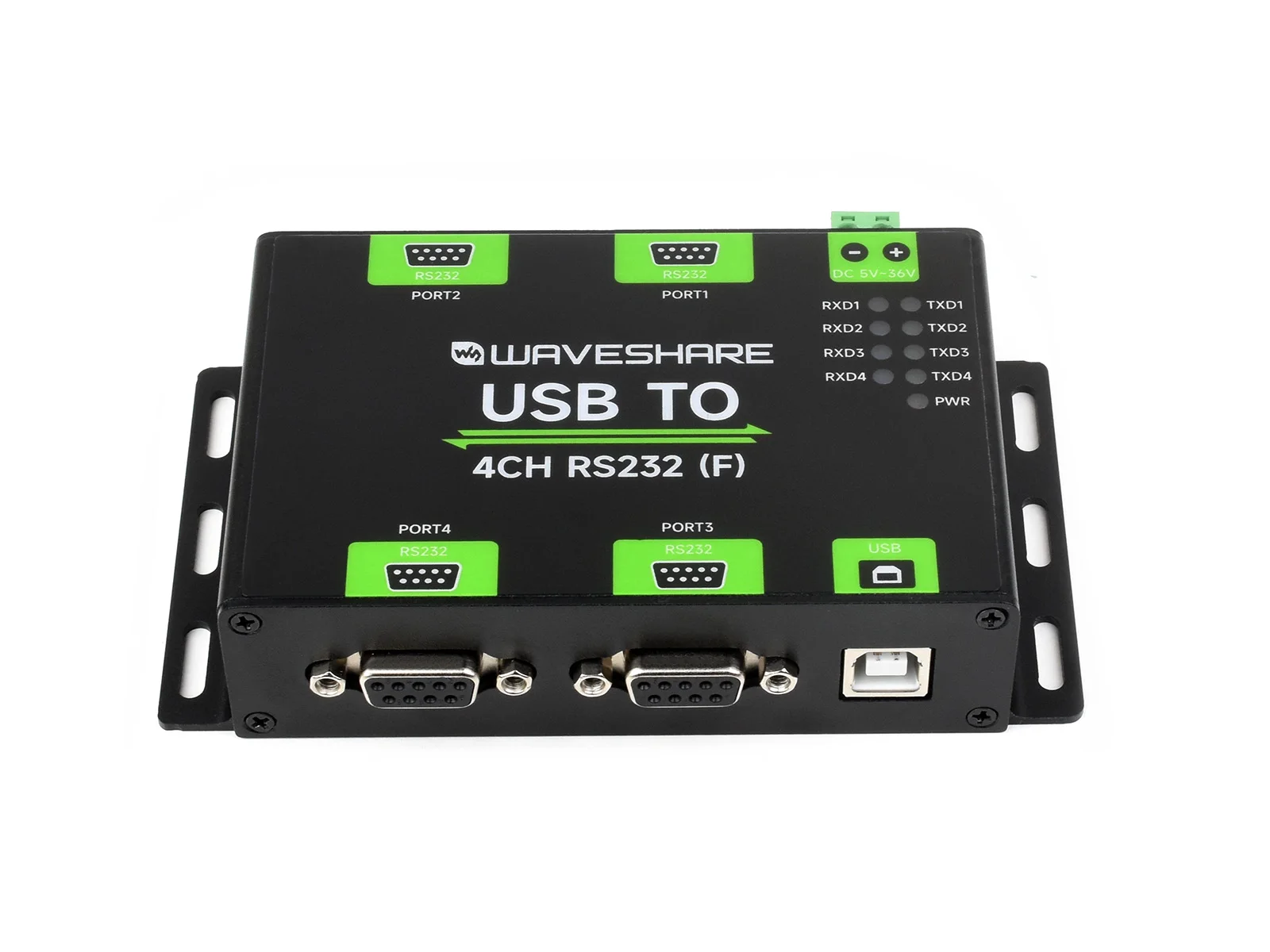 Waveshare-industrial Isolado Usb para 4-ch Rs232 Conversor Usb para Adaptador Serial Chip Ft4232hl Original Multi-os Compatível - Imagem 6