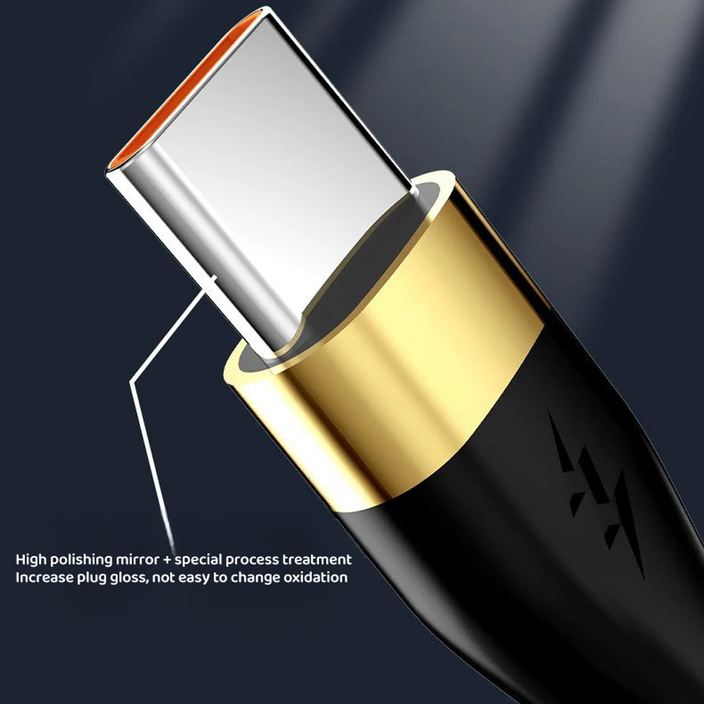 Charging Cable 120W Super Fast USB C TO Type C Data Cord For Samsung S24 S23 Ultra iPhone 16 15 14 Pro Max Xiaomi 14 Oneplus