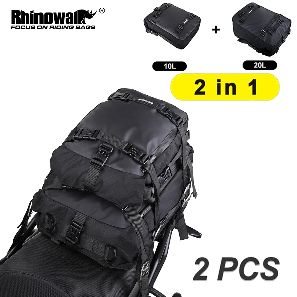 rhinowalk-2-pcs-motorcycle-back-seat-bag-10l-20l-set-motor-tail-saddle-pannier-backpack-luggage-with-waterproof-inner-bag