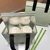 StoBag 10pcs Green Non-woven Insulation Tote Bag Portable Fabric for Food Drinks Package Keep Warm Cold Delivery Reusable Pouch 4