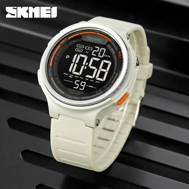 

SKMEI 1841 Count Down 5Bar Waterproof Wristwatch For Men Male Clock Watch reloj hombre LED Light Digital Mens Sport Watches