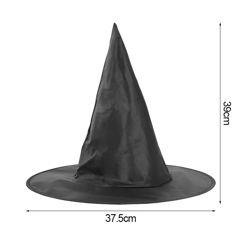 10/1pcs Halloween Wizard Hat for Kids Adults Halloween Party Cosplay Costume Decoration Witch Hat Home Yard Hanging Horror Props halloween witch hat