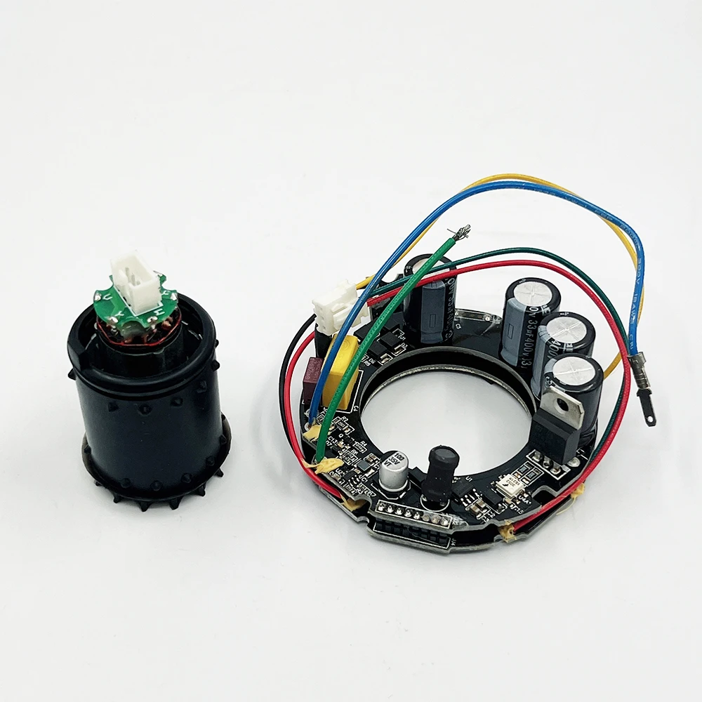 Secador de Cabelo Micro Brushless Motor Trifásico 220v ca 100000rpm Ultra-alta Velocidade Liga de Alumínio Ventilador Duto 150w