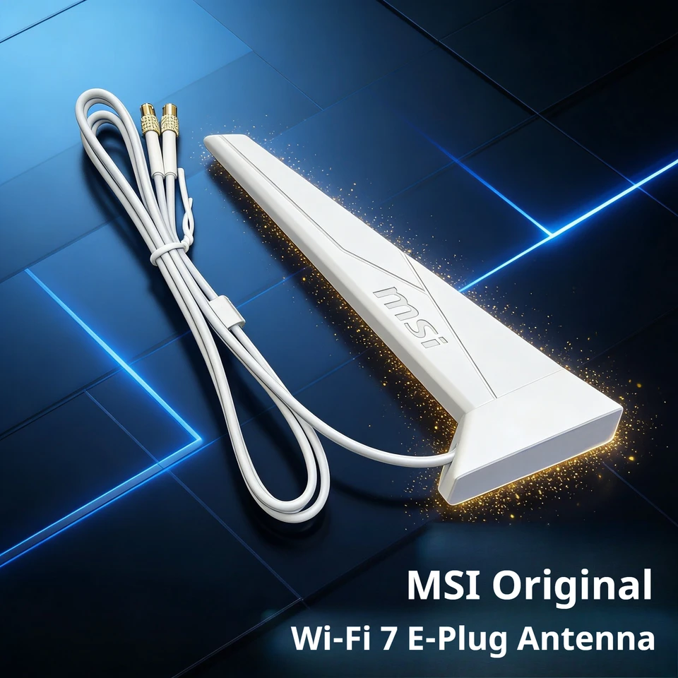 WiFi 7 Antenna 2.4/5/6GHz for MSI MAG X870 X870E B860 B850 Z890 Z790