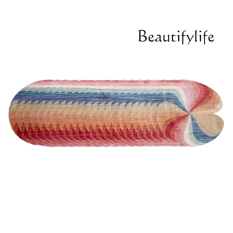 

Ethnic Style Creative Strange Shape Irregular Carpet Living Room Bedroom Guesthouse Decoration Carpet
