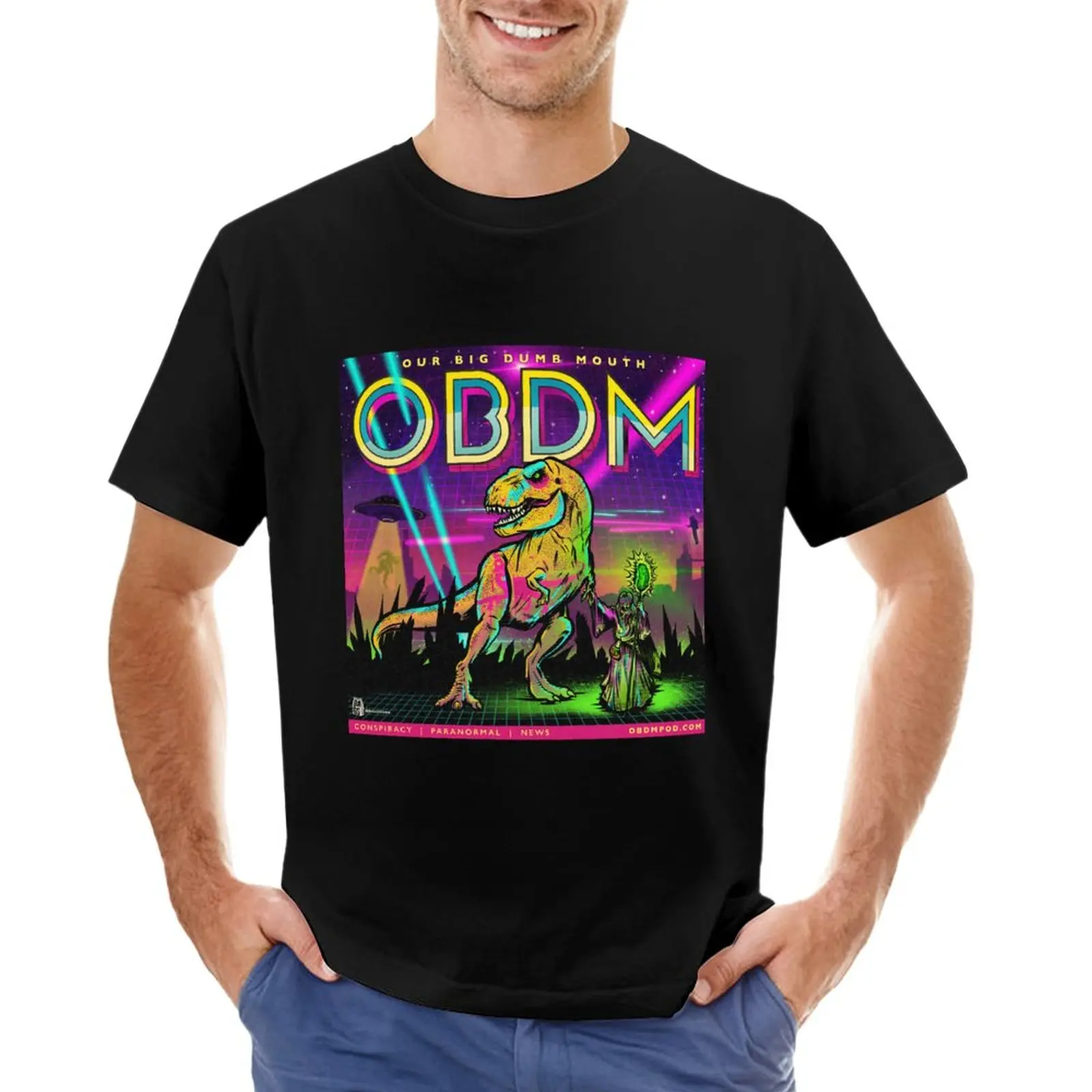 

OBDM - Official Show Art T-Shirt boys animal print kawaii clothes new edition big and tall t shirts for men