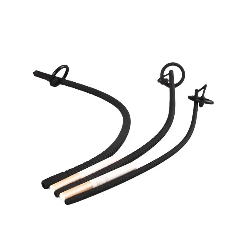 Soft Silicone Urethral Catheter Urethra Dilator Hollow Urethral Plug Probe Tube Threaded Extended Horse eye Masturbator for Men penis sex toys