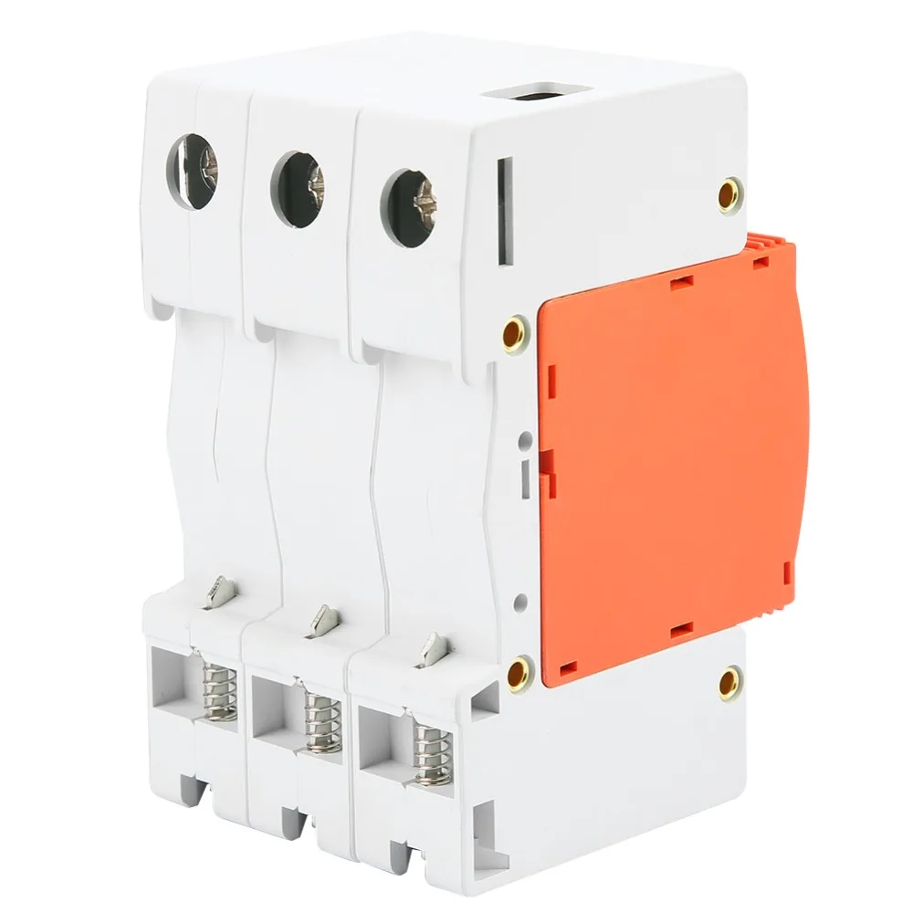 과전압 보호 3P 가정용 보호기 보호 장치 20kA-40kA 420V AC DIN 레일 보호기 가정용 보호기