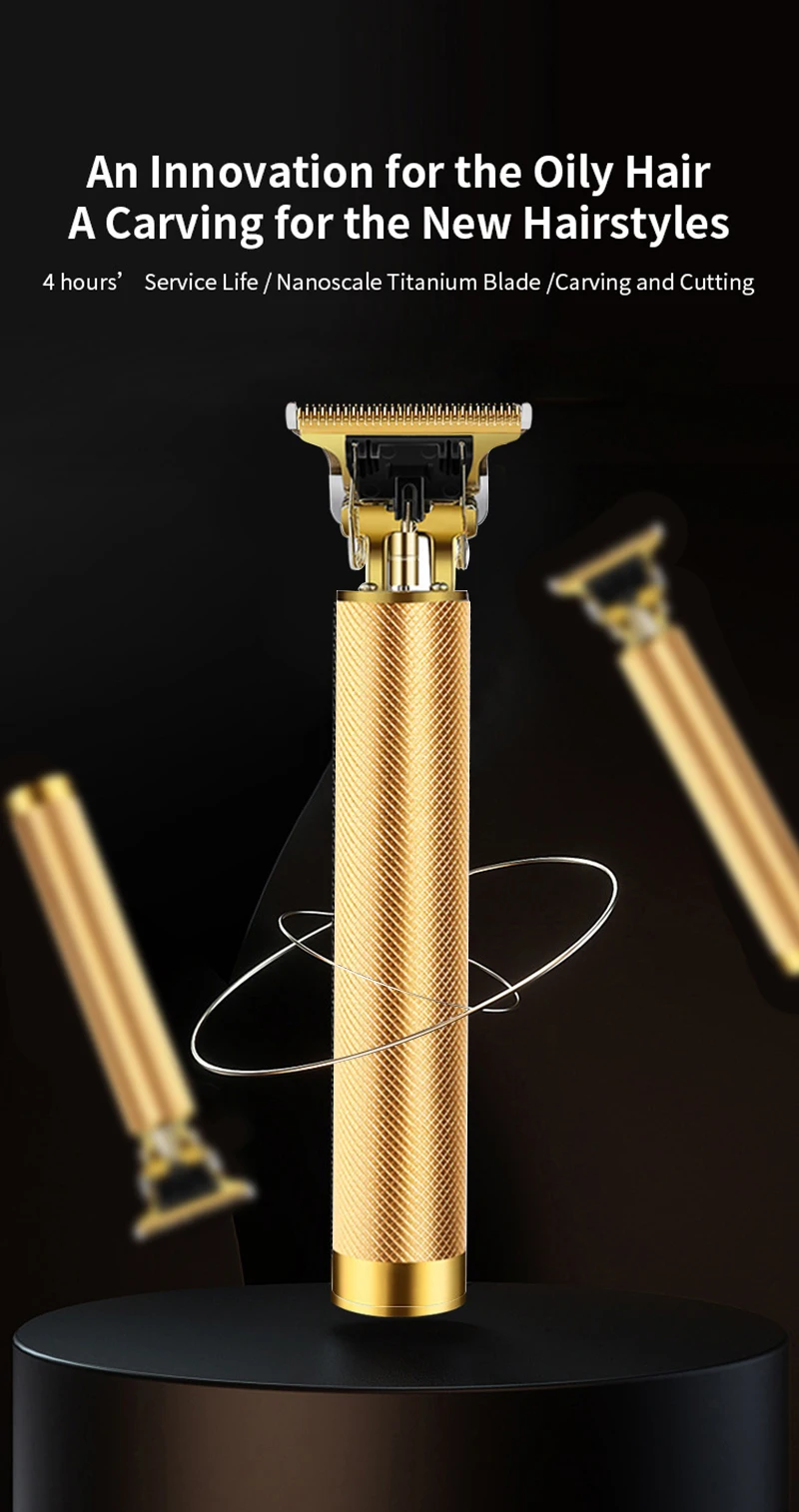 Description Picture 2 of itemNew In T9 Professional Hair Trimmer For Men Beard Trimmer Electric Hair Clipper Lithium Hair Cutting Machine Men's Shaver