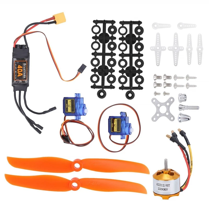 

Комплект электродвигателя SG90 Servo 2212 KV2200, бесщеточный двигатель 6035, аксессуары для радиоуправляемого самолета