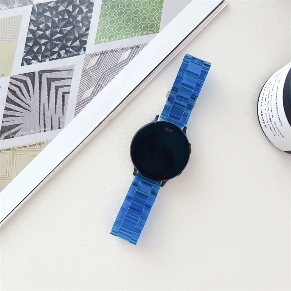 Transparent Strap - Glacier Link Bracelet, 20mm/22mm Band