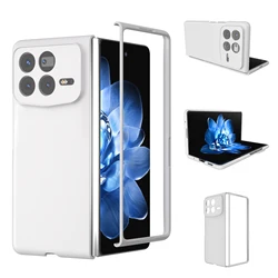 Ultra-Thin Skin Feel Hard Case - Anti-Fouling, Comfortable Grip, Super Slim Folding Protective Cover for Xiaomi MIX Fold 4 (White)