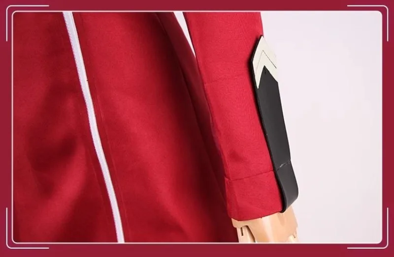 DARLING in the FRANXX Zero Two Red Uniform Cosplay Costume