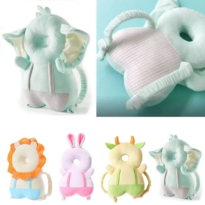 Toddler Baby Head Protector Safety Corner Guards Prevent Back Injured Angel Bee Cartoon Edge Security Protective Headgear 1-3T