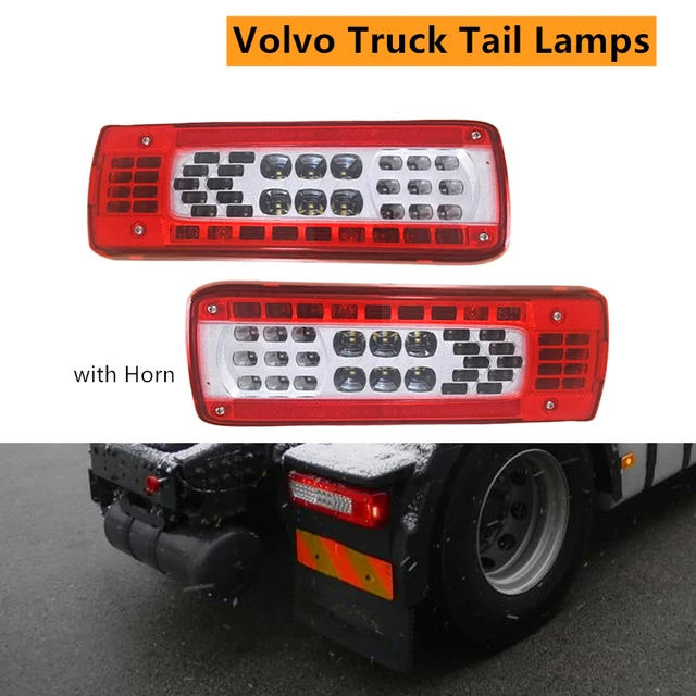 Left\Right For Volvo FH 460 FMX 500 24V LED Rear Light Heavy Truck