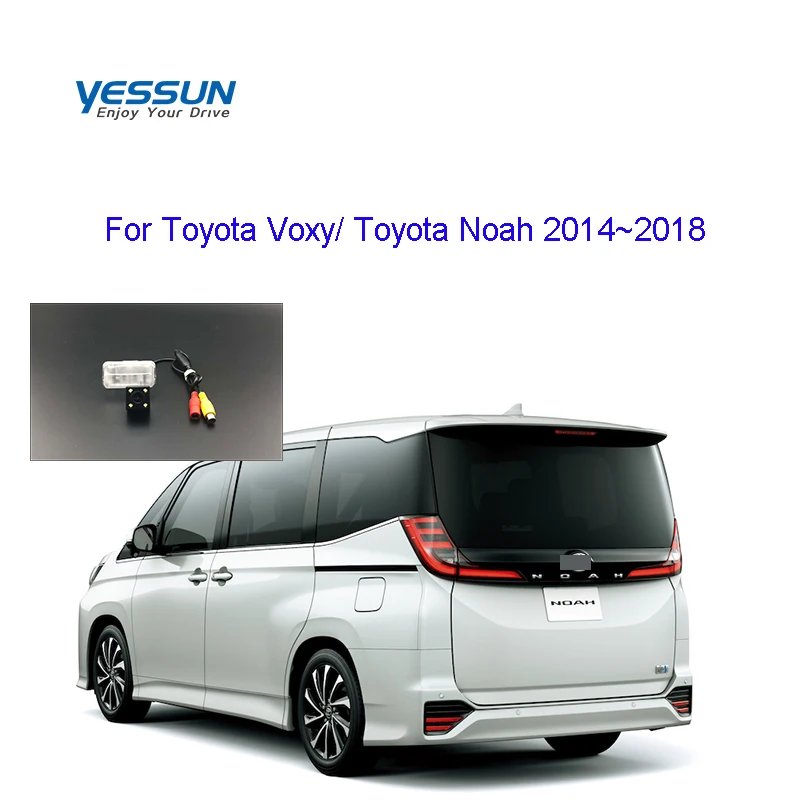 

car Rear View Camera For Toyota Voxy/ Toyota Noah 2014~2018 CCD backup night vision car revese/license plate camera/rear camera